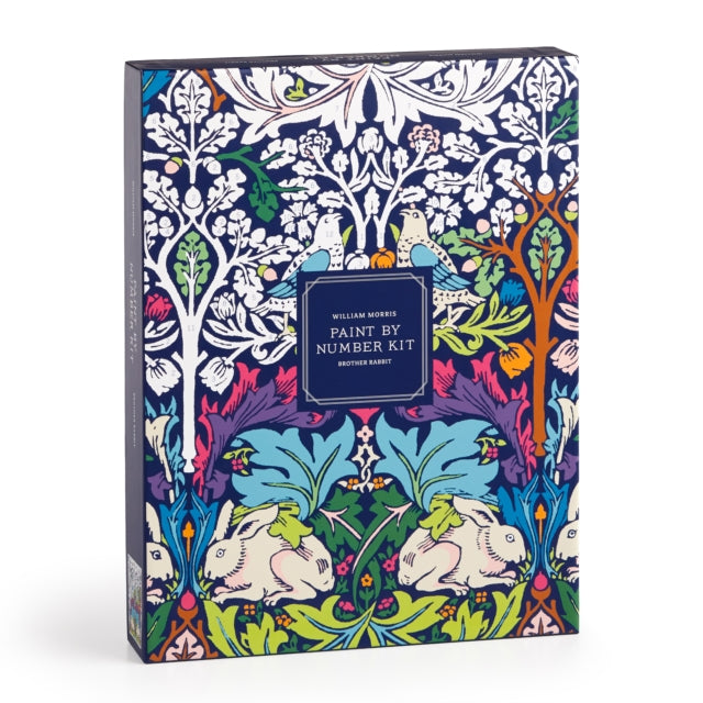 William Morris Brother Rabbit 9 x 12" Paint by Number Kit