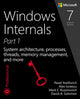 Book cover of: Windows Internals