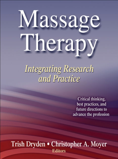Book cover of: Massage Therapy. By: Trish Dryden