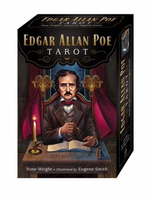 Book cover of: Edgar Allan Poe Tarot. By: Rose Wright