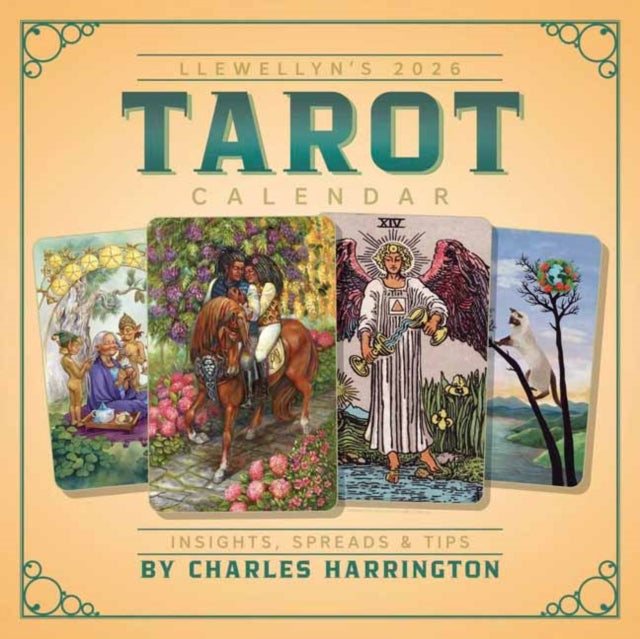Book cover of: Llewellyn's 2026 Tarot Calendar