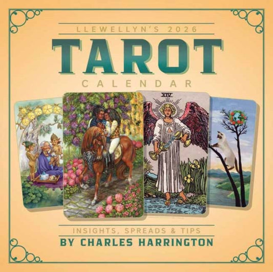 Book cover of: Llewellyn's 2026 Tarot Calendar