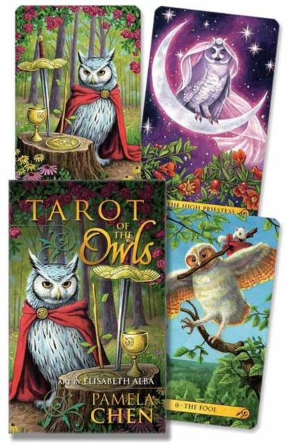 Book cover of: Tarot of the Owls Mini Deck