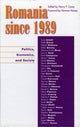 Book cover of: Romania since 1989. By: Henry F. Carey