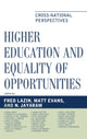 Book cover of: Higher Education and Equality of Opportunity. By: Frederick A. Lazin