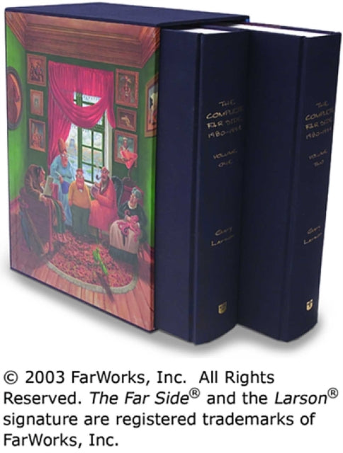 Book cover of: Complete Far Side. By: Gary Larson