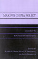 Book cover of: Making China Policy. By: Ramon H. Myers