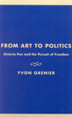 Book cover of: From Art to Politics. By: Yvon Grenier