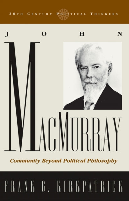 Book cover of: John Macmurray