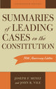 Book cover of: Summaries of Leading Cases on the Constitution