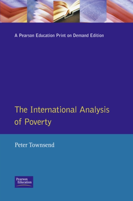 Book cover of: International Analysis Poverty