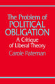 Book cover of: Problem of Political Obligation