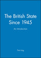 Book cover of: British State Since 1945