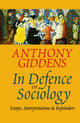 Book cover of: In Defence of Sociology