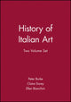 Book cover of: History of Italian Art, 2 Volume Set. By: Peter Burke