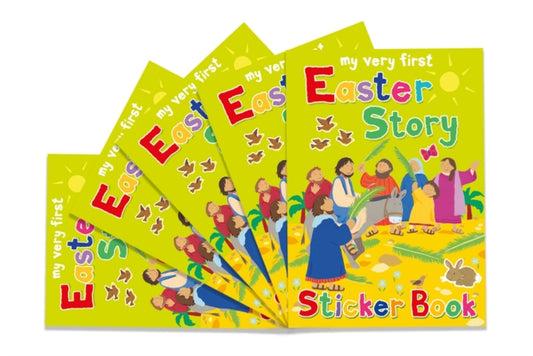 Book cover of: Easter Story Sticker Book. By: Alex Ayliffe