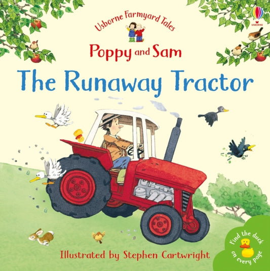 Book cover of: Runaway Tractor. By: Heather Amery
