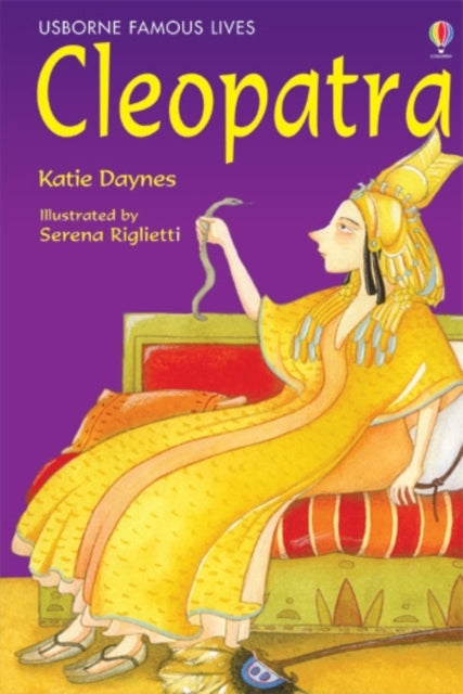 Book cover of: Cleopatra. By: Katie Daynes