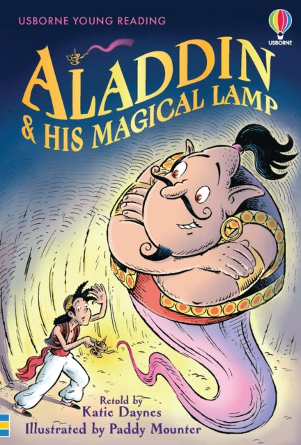 Book cover of: Aladdin and His Magical Lamp. By: Katie Daynes