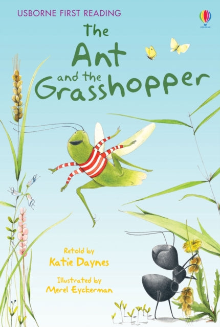 Book cover of: Ant and the Grasshopper. By: Katie Daynes