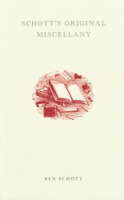 Book cover of: Schott's Original Miscellany