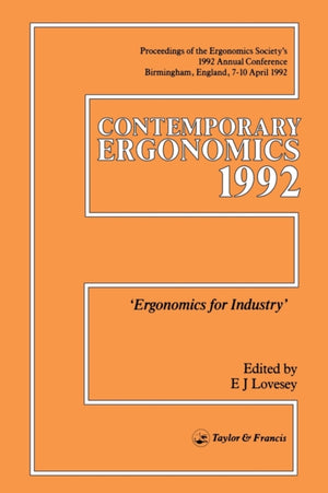Contemporary Ergonomics