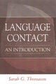 Book cover of: Language Contact. By: Sarah Grey Thomason