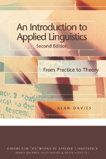 Book cover of: Introduction to Applied Linguistics. By: Alan Davies, Davies, Alan Ph. D.