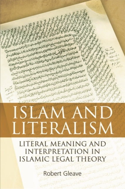 Book cover of: Islam and Literalism