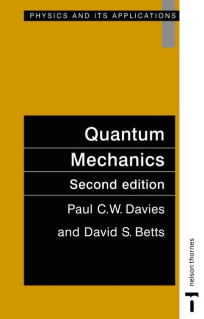 Book cover of: Quantum Mechanics, Second edition. By: Paul Davies