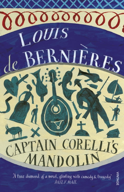 Captain Corelli's Mandolin, AS SEEN ON BBC BETWEEN THE COVERS 9780749397548 Louis de Bernières