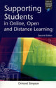 Book cover of: Supporting Students in Online, Open and Distance Learning