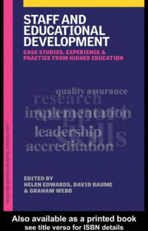 Staff and Educational Development