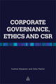 Book cover of: Corporate Governance Ethics and CSR. By: Justine Simpson