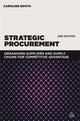 Book cover of: Strategic Procurement. By: Caroline Booth