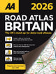 Book cover of: AA Road Atlas Britain 2026. By: AA PUBLISHING
