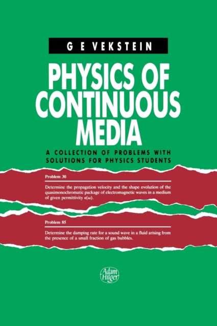 Book cover of: Physics of Continuous Media