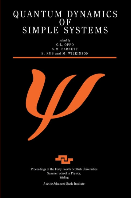 Book cover of: Quantum Dynamics of Simple Systems