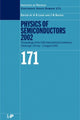 Book cover of: Physics of Semiconductors 2002