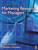 Book cover of: Marketing Research for Managers. By: Sunny Crouch