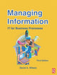 Book cover of: Managing Information. By: David A. Wilson