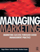 Book cover of: Managing Marketing. By: Roger Palmer