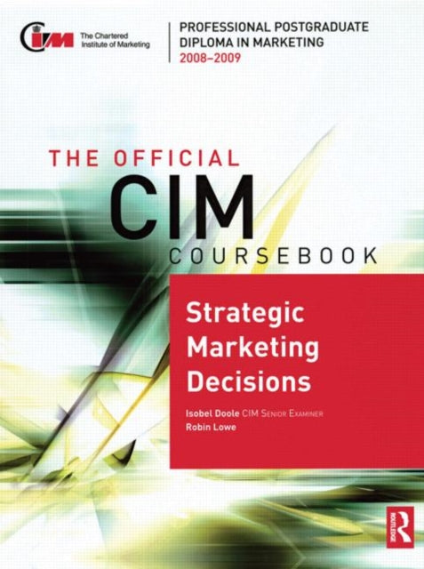 Book cover of: Official CIM Coursebook. By: Isobel Doole