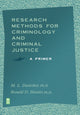 Book cover of: Research Methods for Criminology and Criminal Justice
