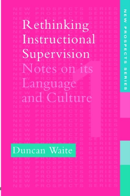 Book cover of: Rethinking Instructional Supervision