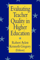 Book cover of: Evaluating Teacher Quality in Higher Education
