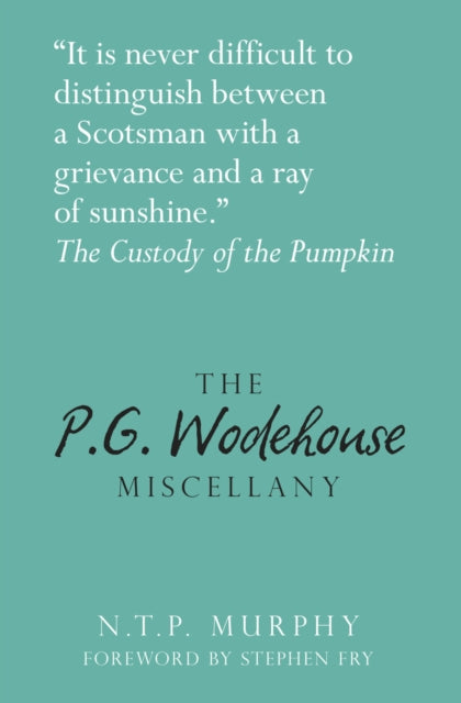 Book cover of: P.G. Wodehouse Miscellany. By: N. T. P. Murphy