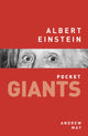 Book cover of: Albert Einstein: pocket GIANTS. By: Andrew May