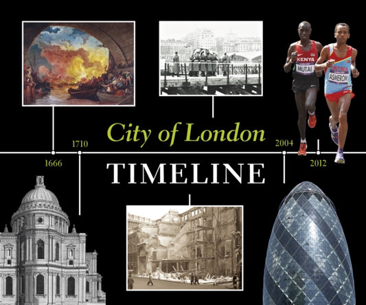 Book cover of: City of London Timeline. By: Sara Pink