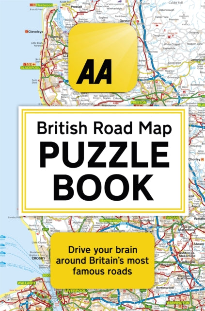 Book cover of: AA British Road Map Puzzle Book. By: Helen Brocklehurst